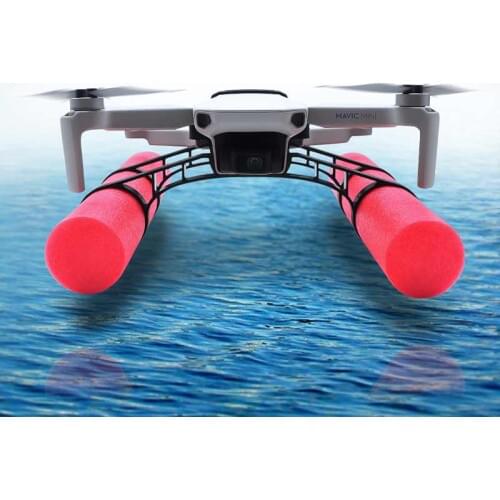 1Set Extended Landing Gear Legs with Floating Foam for Mavic Mini 2 Drone Load Training Take Off Landing on Calm Water Surface
