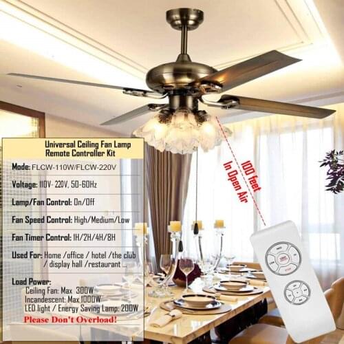 Tuya WIFI Smart Ceiling Fan Light Controller Smart life APP Speed Remote Control Switch RF/Timer function Alexa Google Home QBMY