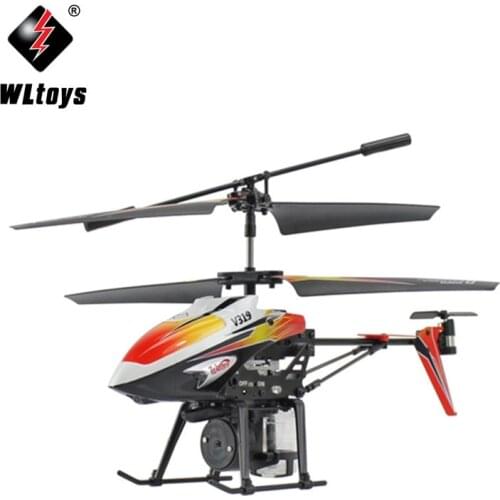 RC Helicopter WLtoys V319 Water Jet Remote Control Aircraft 3.5 Channel Built-in Gyroscope Remote Control Model Airplane Toys