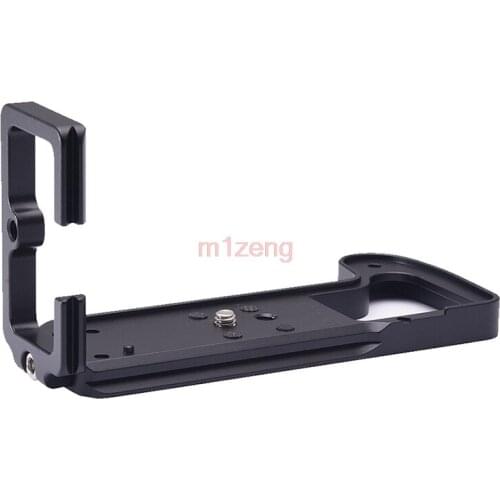 XH1 Metal Quick Release L Plate/Bracket Holder Vertical hand Grip for Fujifilm Fuji X-H1 Camera Arca Swiss L-bracket