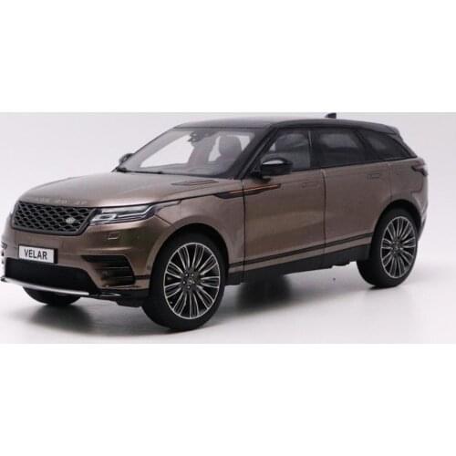LCD 1/18 Scale Range Rover Velar 2018 Brown Diecast car Model Toy