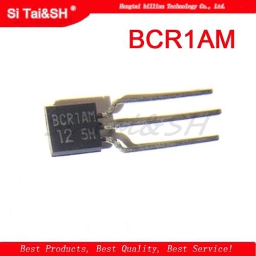 10PCS BCR1AM BCR1AM-12A 1A 600V TO-92