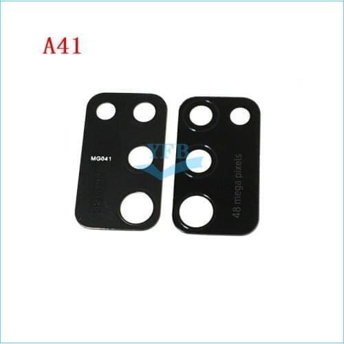 10pcs For Samsung Galaxy A41 A415 Back Rear Camera Glass Lens With Adhesive Replacement Parts