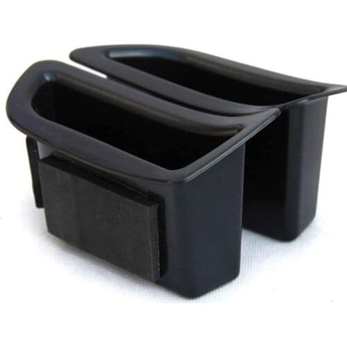 ABS Plastic Car Organizer Accessories Front Door Storage Box Handle Container Holder Tray Black For Volvo V40 V40CC