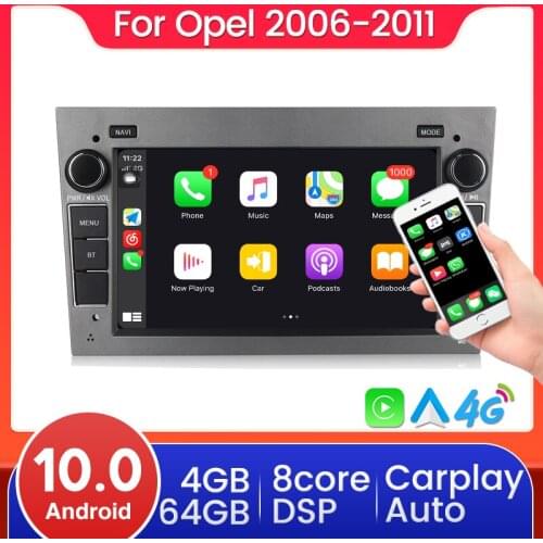 Android 10 radio 4+64G DSP For Opel Car Android Multimedia Player for Opel GPS for para Astra Meriva Vectra Antara Zafira Corsa