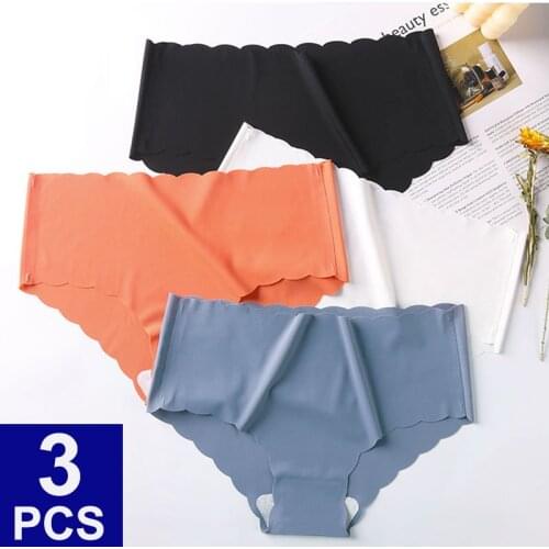 3PCS/Lot Seamless Women Panties Briefs Lace Sexy Lingerie Underwear Women Panties Women Tangas Mujer Bragas String Femme Sexy