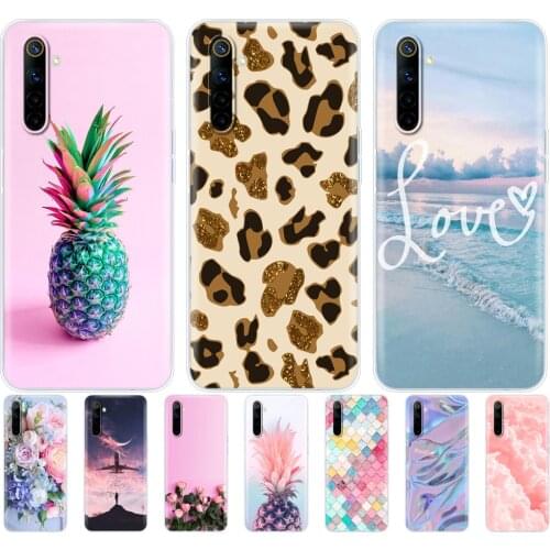 For Realme 6 Realme 6 Pro Realme 6s Realme 6i Case Silicon Soft TPU Back Phone Cover For OPPO Realme6 6Pro 6S 6i Bag Protective