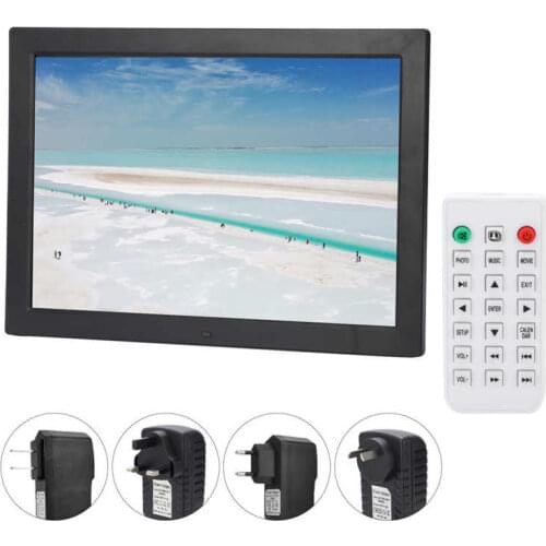 17 inch 16:10 Digital Photo Frame 1440x900 Electronic Album Picture Music Movie Clock/Calendar Full Function Home Decoration