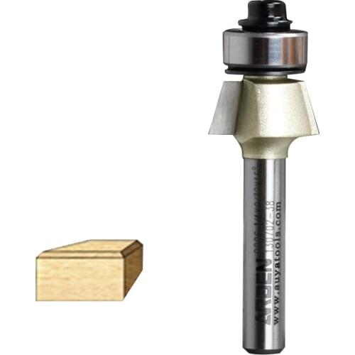 Woodworking Tungsten Carbide Chamfer Arden Router Bit - 1/4*9/32-8 Degree for Wood Shank - Arden A0206014