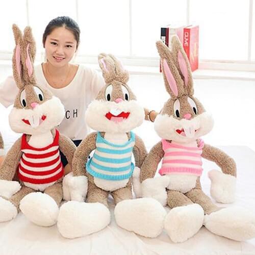 Baby kid plush Stuffed toy Bugs Bunny children plush toys Christmas gift rabbit animals