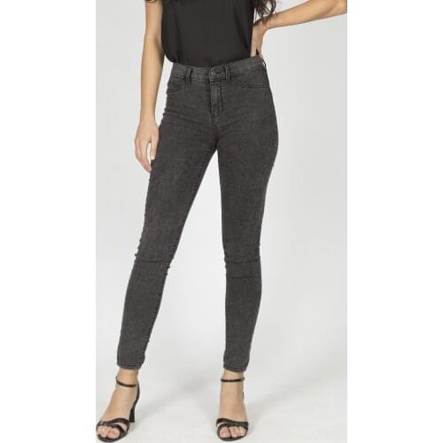 Women Smoked Jeans Denim Pants