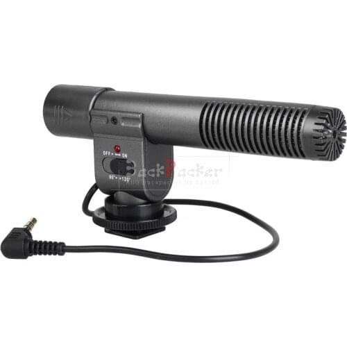 DV Stereo Video Mic Microphone for All Camcorder 3.5mm mic socket and Digital DSLR Camera DV Camcorder
