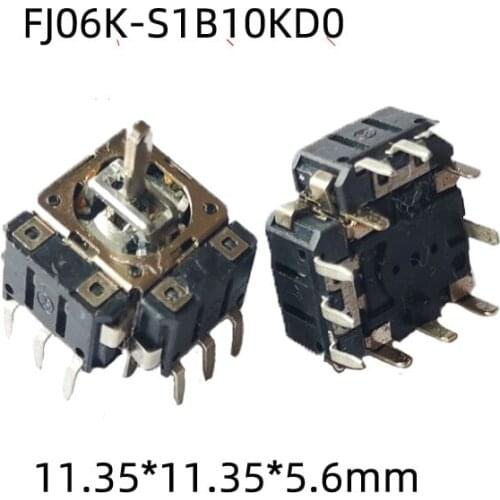 1PCS Hot New FJ06K-S Small joystick with switch potentiometer B10K