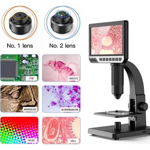 Inskam315 7 Inch 2000X Industrial Digital Microscope Camera USB Microscopes Magnifier Multipurpose Camera Soldering Repair Tool