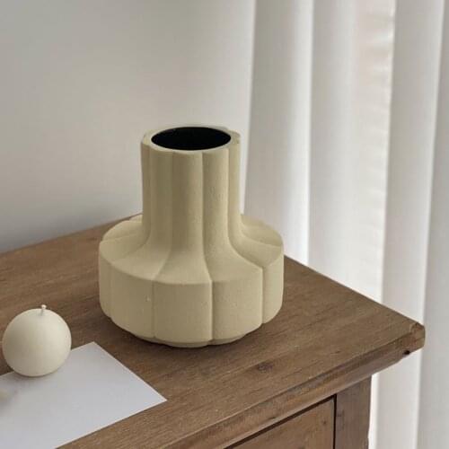 Ceramic Vase for Table Decoration Decorative Water Hydroponics Table Ornaments Flowers Arrangement