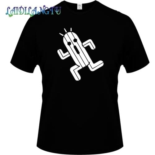 Mens t shirts fashion 2019 Cactuar Fashion mens clothing hip hop funny t shirts O-Neck Short Sleeve T Shirts Male Top Tees