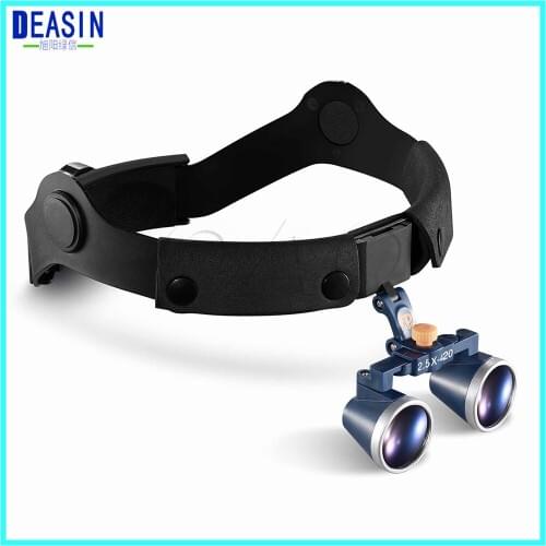 2018 NEW Dental Loupes 2.5x 3.5x 4x 5x 6x loupes use for 5W LED Surgical for Medical Galileo Magnifier with Surgical Magnifying