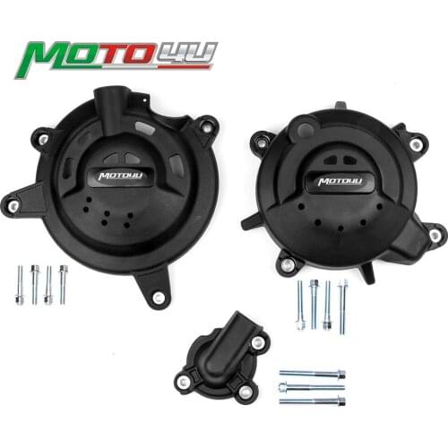 New Ninja400 Motorcycle accessories Engine Cover Protector Guard Crash 1 Set with Bolts For Kawasaki NINJA 400 2018 2019