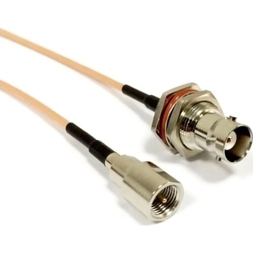 New product BNC female nut to FME male plug jumper RG316 fast shipping 15CM adapter