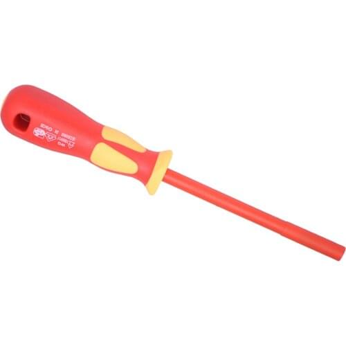 Steel Support Insulated Nut Driver 1000 Volt Insulated Tools 4mm-13mm Hex Screwdriver