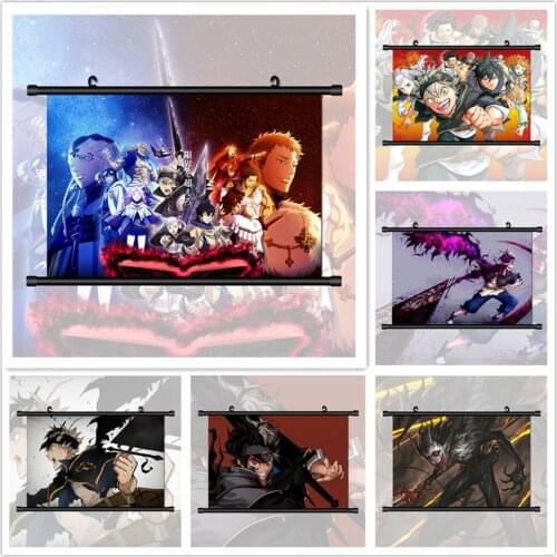 Black Clover Asta Anime Manga HD Print Wall Poster Scroll