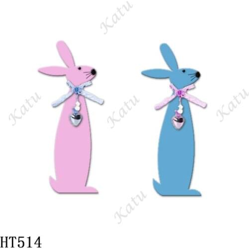 Easter rabbit Cutting dies - New Die Cutting And Wooden Mold,HT514 Suitable For Common Die Cutting Machines On The Market