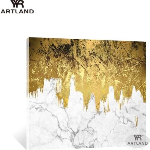 Christmas home decorations of horses Handmade canvas oil painting wall art decor poster picture for living room bedroom unframed