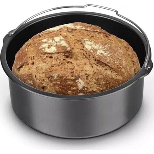 Removable Baking Pan Nonstick Cake Baking Pan Non-Stick Kitchen Round Mould Bakeware For Pressure Cookers Air Fryers And Ovens
