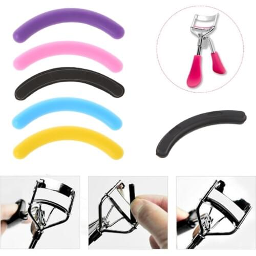 Eyelash Curler Replacement Silicone Pads 6PCS Women Girls Refill Make Up Tool