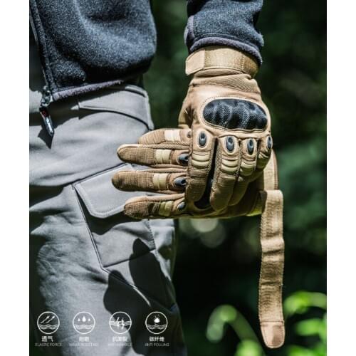 Tactical gloves mens all finger stab fighting self defense combat Half Finger Gloves special soldiers outdoor cs pubg cosplay