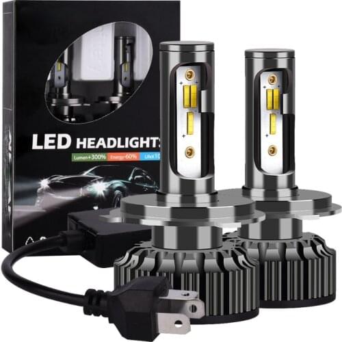 Tri-color freely changeable LED car lamp H4 H7LED car headlights