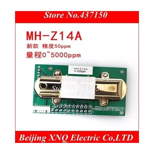 100%NEW Cost-effective infrared carbon dioxide sensor module promotional MH-Z14A infrared co2 sensor for co2 monitor