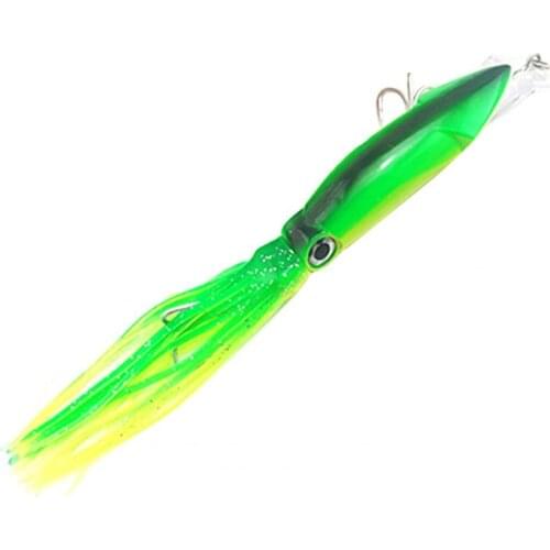 14cm 40g Fish Lure Lifelike Squid Shape Plastic Colorful 3D Eyes Fish Bait for Sea for Fishing Accessories equipment tool