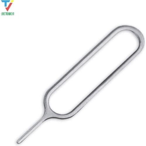 50000pcs/lot Universal SIM Card Eject Tool Needle Pin For iPhone huawei xiaomi samsung Cell Phone wholesale cheap