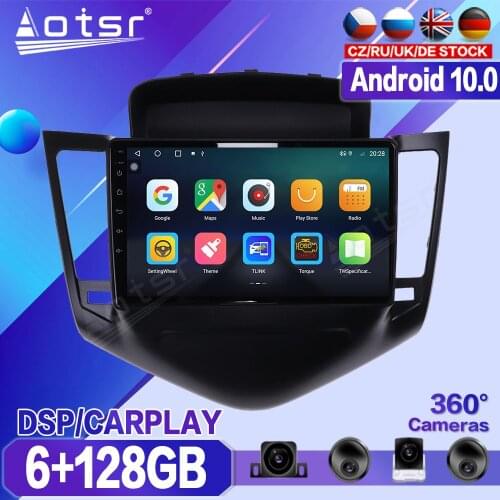 6+128G For Chevrolet Cruze 2008 2009 2010 2011 2012 Car Multimedia Player Recorder Stereo Android Radio Audio GPS Navi Head Unit