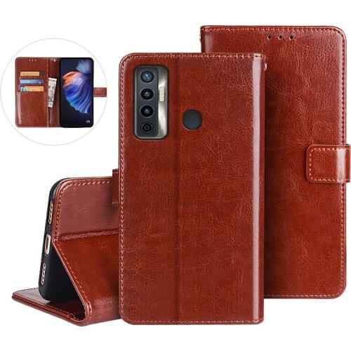 For Tecno Camon 17P Case 6.6" Leather Case On For Coque Tecno Camon17P Premium Magnetic Flip Wallet Cover Phone Cases Fundas