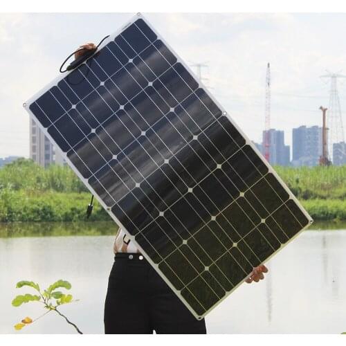 Flexible Solar Panel 100w 200w 300w 400w 500w 600w 1000w for RV Boat Car Home 12V 24V Battery Charger