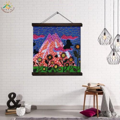 Japan Artist Landscape Wall Art Canvas Prints Painting Frame Scroll Painting Hanging Poster Decorative Picture Art Print Poster