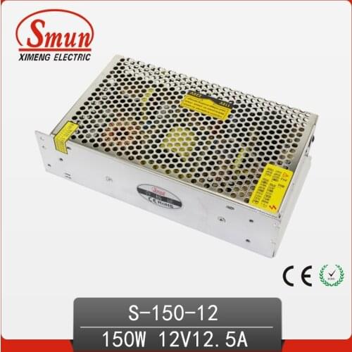 Switching Power Supply SMPS S-150-12 150W 12V 12.5A Single Output DC Power Supply For LED Strip Light