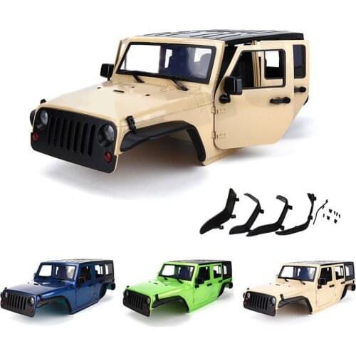 RCTOYFUN 1× Hard Plastic 313mm Wheelbase Car Body Shell Kit DIY Appearance Accessories For 1/10 RC Crawler Car Axial SCX10 90046