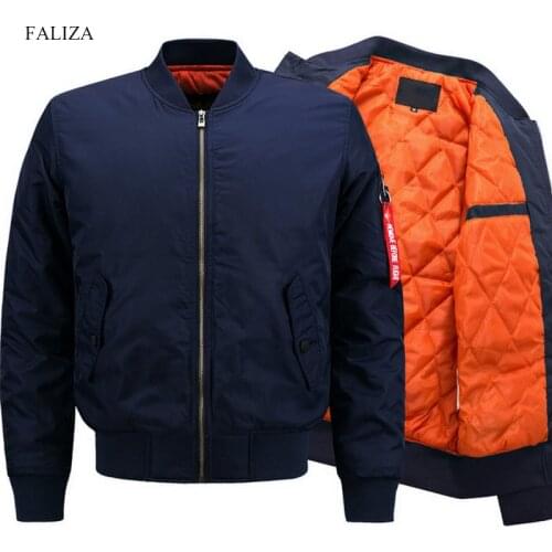 Men Jackets Bomber Flight Pilot Jacket Thicken Cotton Coats Winter Autumn Pilot Air Force Male Army Military Overcoat 8XL JK147