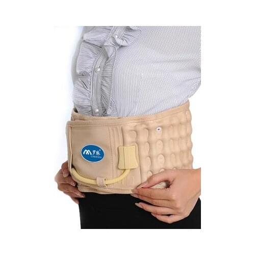 Body Relaxation Massager Back Belt Spinal Air Traction Physio Decompression Back Brace Back Pain Lower Lumbar Support