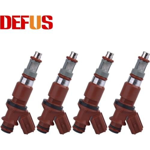 Set of 4 DEFUS Hot Sale Mini Easy to Install Fuel Injector Nozzle For Fuel System OEM H8201-023520