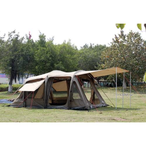 Darche outdoor inflatable tent camping without racks air column 5-8-10 people automatic tents drip leak PU 5000