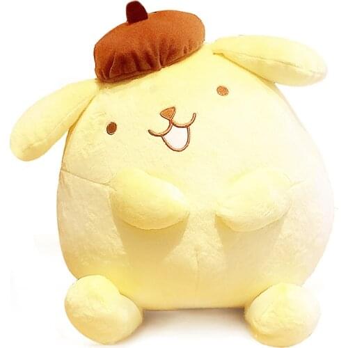 New Cute Cartoon PomPomPurin Dog Large Plush Doll 32cm Kids Stuffed Animals Toys Dolls For Children Baby Gifts