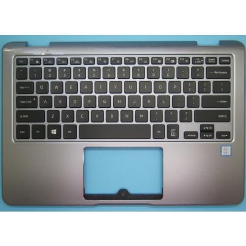 YUEBEISHENG New for Samsung Notebook 7 Spin 13.3" NP730QAA 730QAA palmrest US keyboard upper cover BA98-01386A