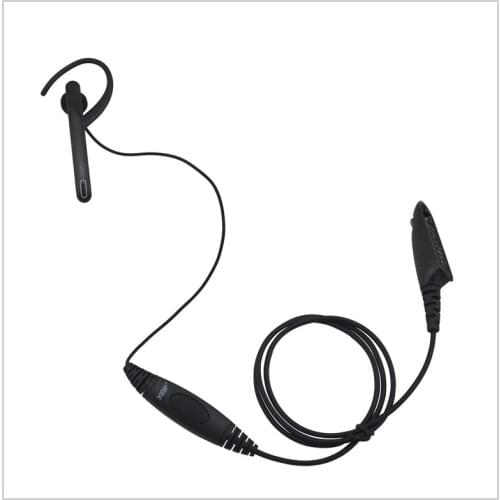 One-Wired Radio Earpiece G-loop Boom mic Ear Bar Mic PTT Headset for Motorola GP328 GP340 GP380 HT750 MTX850 PTX760 PRO5150
