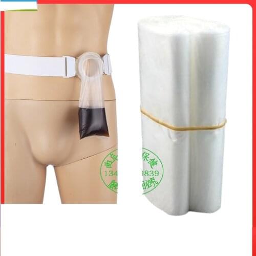 Disposable Plastic Ostomy Bags With Adjustable Belt and Soft Silicone Ring 35mm Buckle for Day Use very cheap
