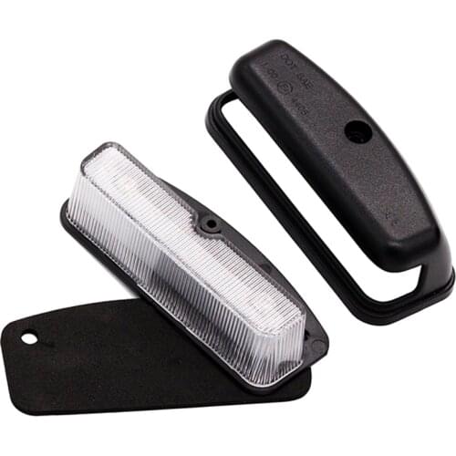 2Pcs/Set License Plate Light For Land Rover Land Rover Series Defender 90/110 LED Light For Car License Number Plate Light Lamp