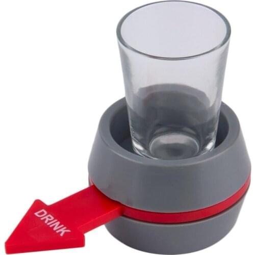 Pointer Shot Spinner Party Game Rotatable Arrow Beer Wine board game Glass Cup Kit Spin Drinking game table Gifts Entertainment